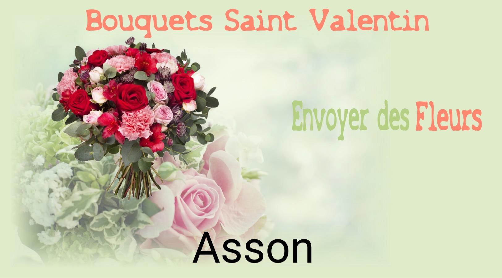 Roses de Saint-Valentin livrées à Asson